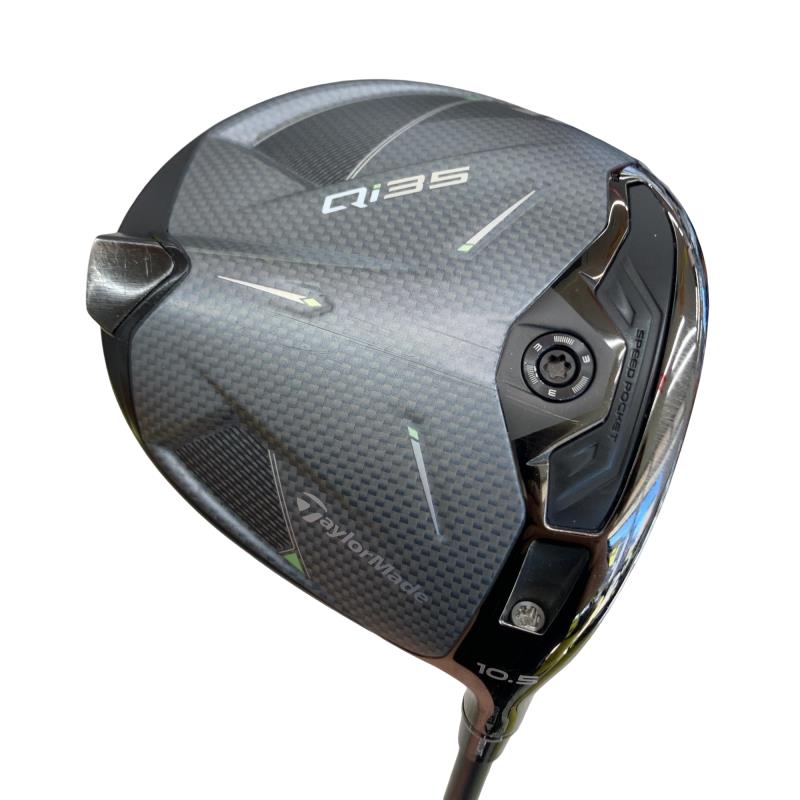 【中古】 テーラーメイド Qi35 10.5° ドライバー DR Diamana BLACK TM60(Qi35 DR) (フレックスS) メンズ 男性用 右利き 右用 Cランク ゴルフクラブ
