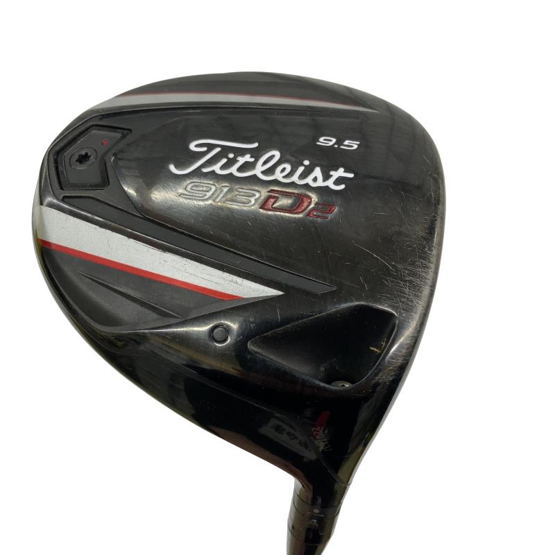 【中古】 タイトリスト 913 D2  9.5° USA １番ウッド DR Diamana S+62 (フレックスR) メンズ 成人男性用 右利き 右用 C序列付ける ゴルフ野球クラブ