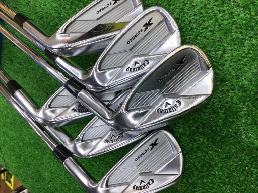 【中古】 キャロウェイ X FORGED(2018) 6S アイアンセット IR NS PRO 950GH (フレックスS) メンズ 男性用 右利き 右用 Cランク ゴルフクラブ
