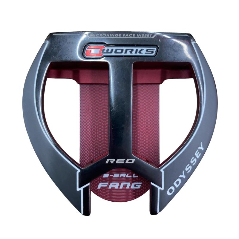 【中古】 オデッセイ O WORKS RED 2・BALL FANG 34インチ パター PT スチール (フレックスその他) メンズ 男性用 右利き 右用 Cランク ゴルフクラブ|ゴルフパートナー 中古クラブ店