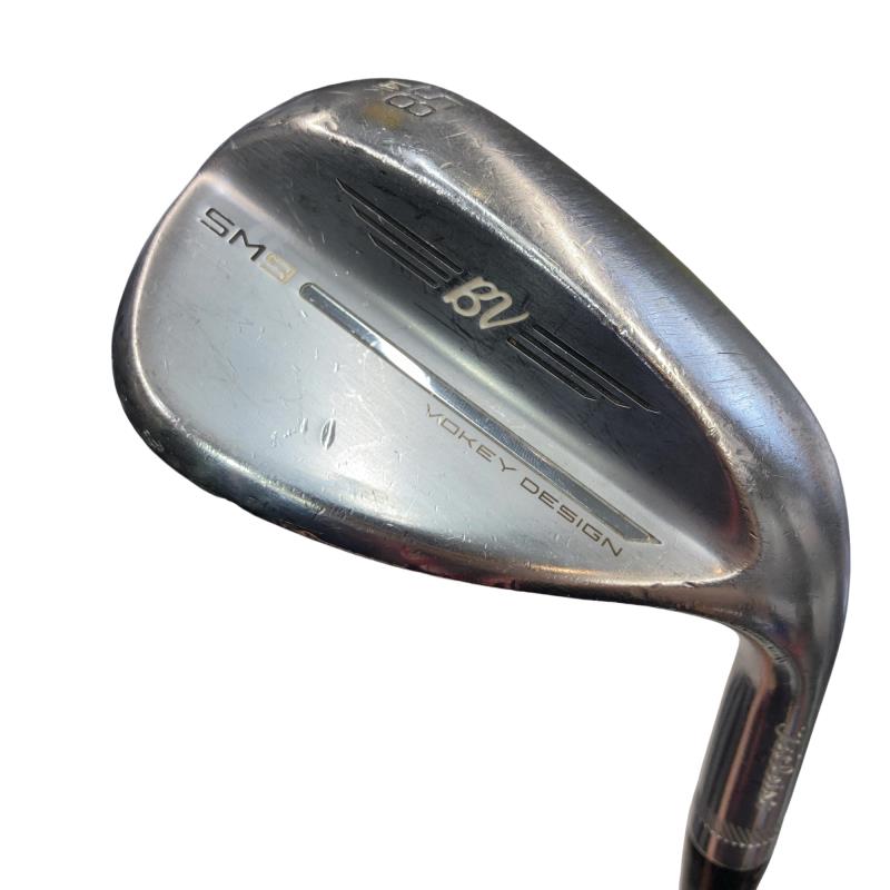 【中古】 タイトリスト VOKEY SPIN MILLED SM9 周遊旅行Cr 58°/14°K ウェッジ WG BV 105 (フレックス余分の物) メンズ 成人男性用 右利き 右用 D位置づける ゴルフ野球クラブ