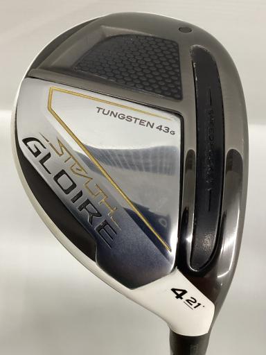 【中古】 テーラーメイド STEALTH GLOIRE U4 ユーティリティ UT SPEEDER NX for TM(UT) (フレックスS) メンズ 男性用 右利き 右用 Cランク ゴルフクラブ