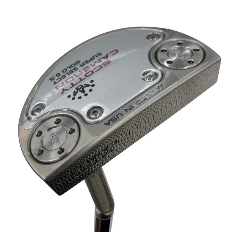 【中古】 タイトリスト SCOTTY CAMERON SUPER SELECT GOLO 6.5 35in パター PT スチール写真 (フレックス余分の物) メンズ 成人男性用 右利き 右用 N位置づける ゴルフ野球クラブ