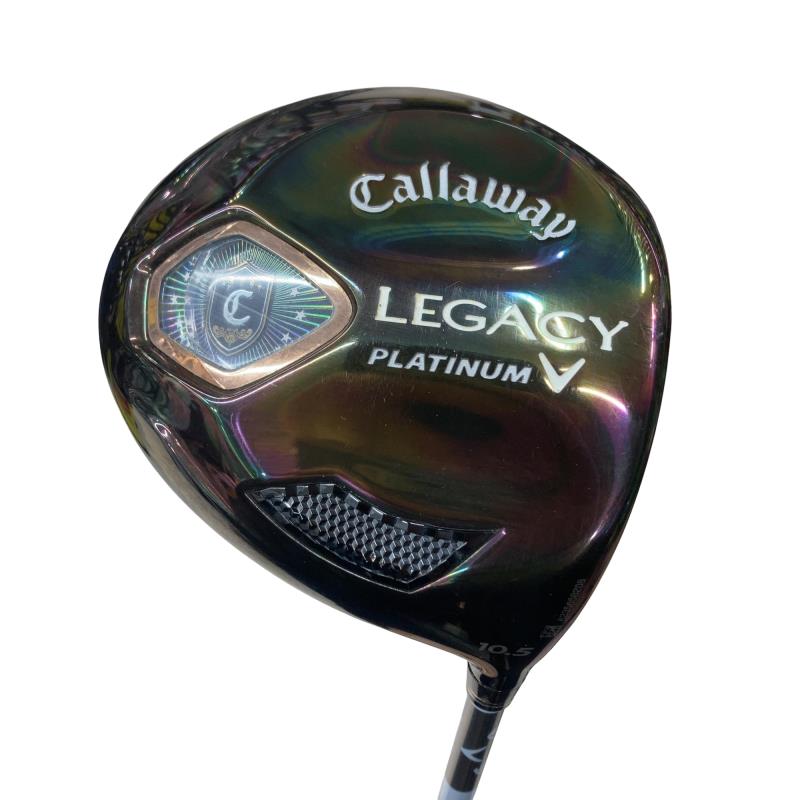 【中古】 キャロウェイ LEGACY PLATINUM 10.5° ドライバー DR ROMBAX Platinum (フレックスR) メンズ 男性用 右利き 右用 Cランク ゴルフクラブ
