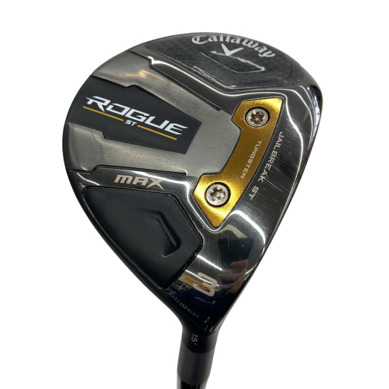 【中古】 キャロウェイ ROGUE ST MAX  3W フェアウェイウッド FW VENTUS 5 for CW(ROGUE ST FW) (フレックスSR) メンズ 成人男性用 右利き 右用 D序列付ける ゴルフ野球クラブ