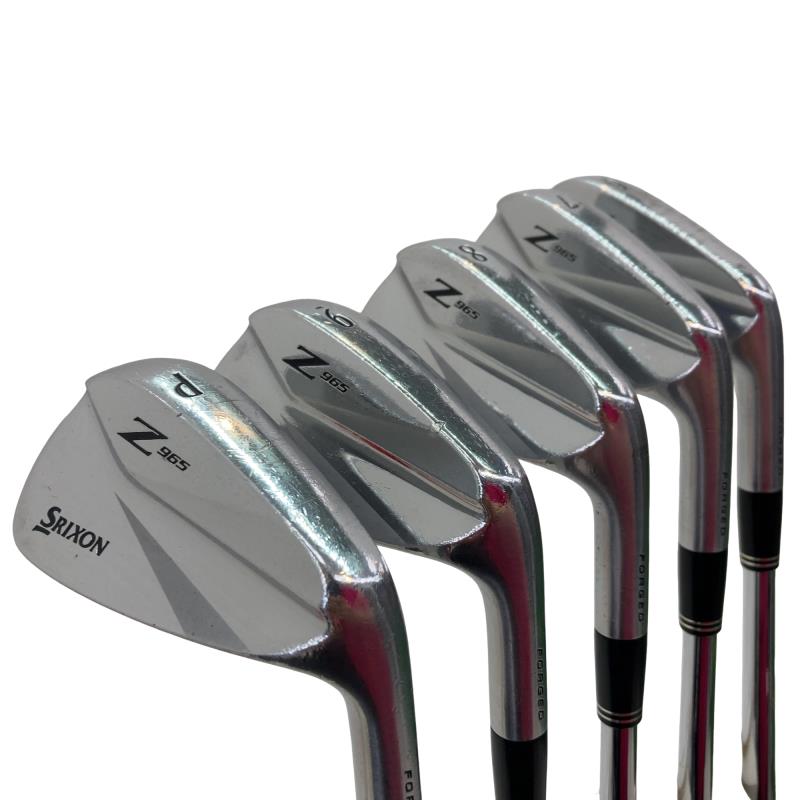 【中古】 ダンロップ SRIXON Z965 6S アイアン書き割り IR 純然たる特注矢がら (フレックスX) メンズ 成人男性用 右利き 右用 D位置づける ゴルフ野球クラブ
