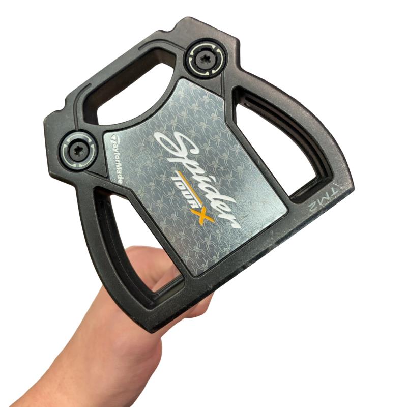【中古】 テーラーメイド Spider TOUR X TRUSS TM2 34インチ パター PT スチール (フレックスその他) メンズ 男性用 右利き 右用 Cランク ゴルフクラブ