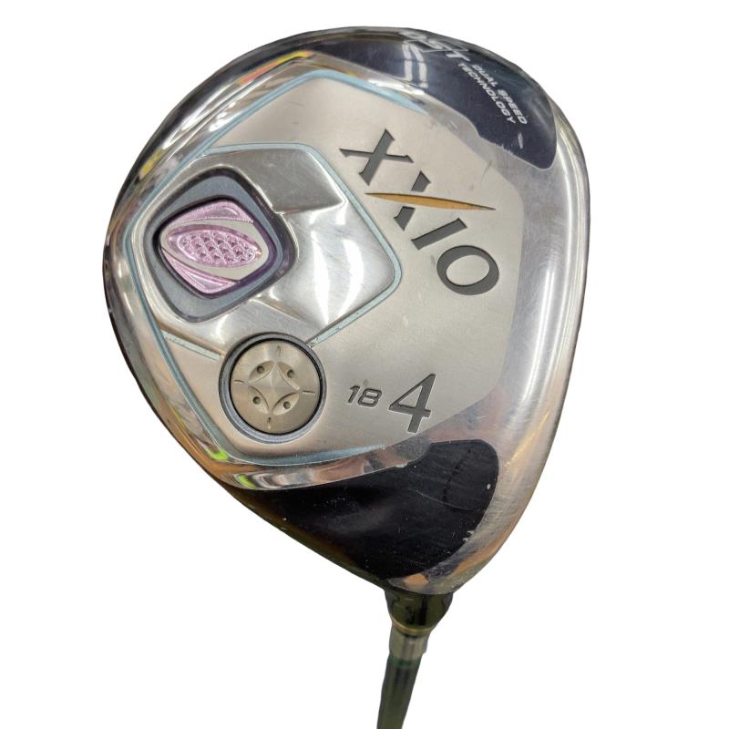 【中古】 ダンロップ XXIO(2014) 4W レディース フェアウェイウッド FW XXIO MP800L(公明正大通い路) (フレックスL) レディース 亭主もち用 右利き 右用 D位置づける ゴルフ野球クラブ