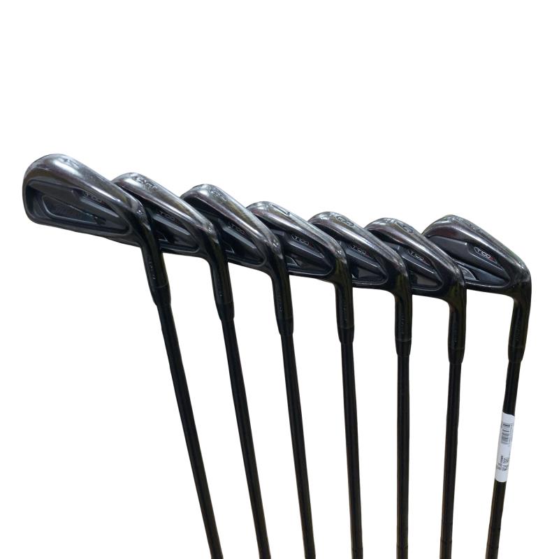 【中古】 タイトリスト Titleist T100S ブラック 8S アイアンセット IR Dynamic Gold 105 ONYX BLACK (フレックスS) メンズ 男性用 右利き 右用 Cランク ゴルフクラブ