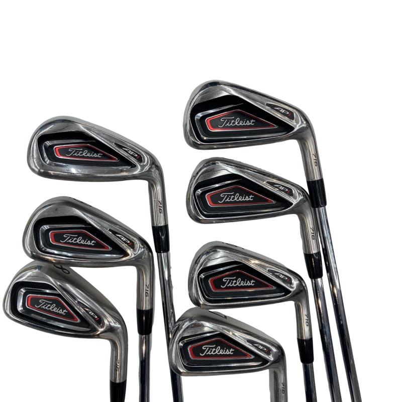 【中古】 タイトリスト Titleist AP1 716  7S アイアン書き割り IR NS PRO 950GH (フレックスS) メンズ 成人男性用 右利き 右用 C位置づける ゴルフ野球クラブ
