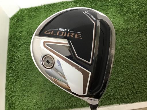 【中古】 テーラーメイド SIM GLOIRE 3W フェアウェイウッド FW AIR Speeder TM(FW) (フレックスS) メンズ 男性用 右利き 右用 Cランク ゴルフクラブ