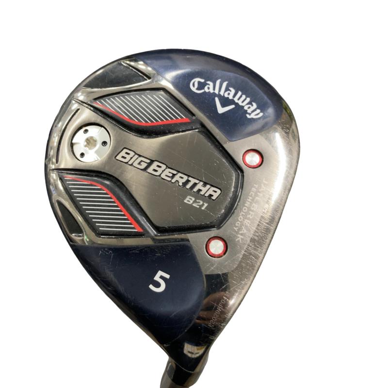 【中古】 キャロウェイ BIG BERTHA B21 5W フェアウェイウッド FW Speeder EVOLUTION for CW(B21 FW) (フレックスR) メンズ 男性用 右利き 右用 Cランク ゴルフクラブ