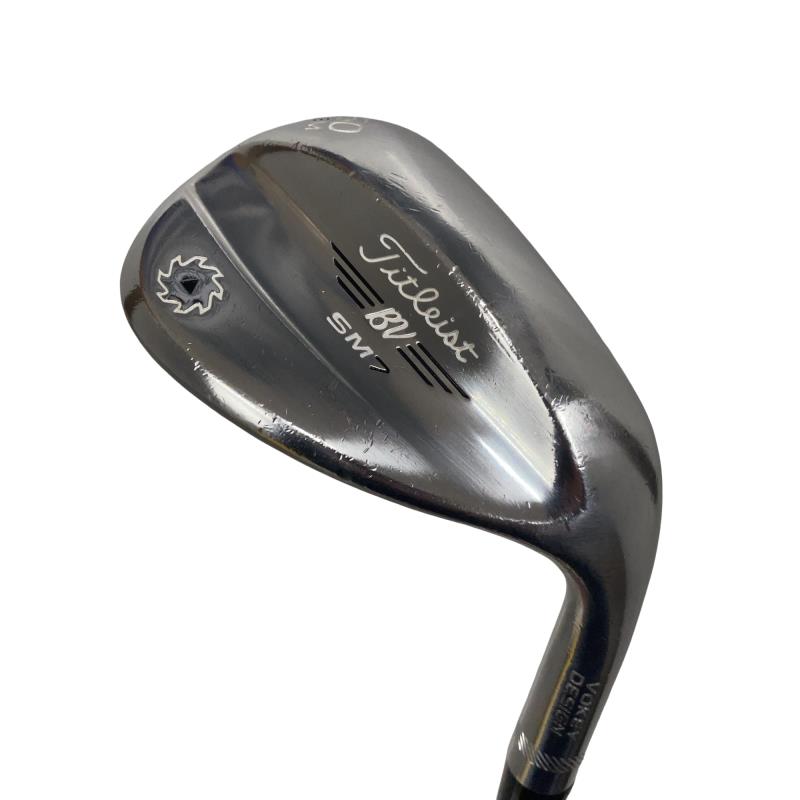【中古】 タイトリスト VOKEY SPIN MILLED SM7 周遊旅行Cr 60°/08°M ウェッジ WG Dynamic Gold (フレックスS) メンズ 成人男性用 右利き 右用 D位置づける ゴルフ野球クラブ