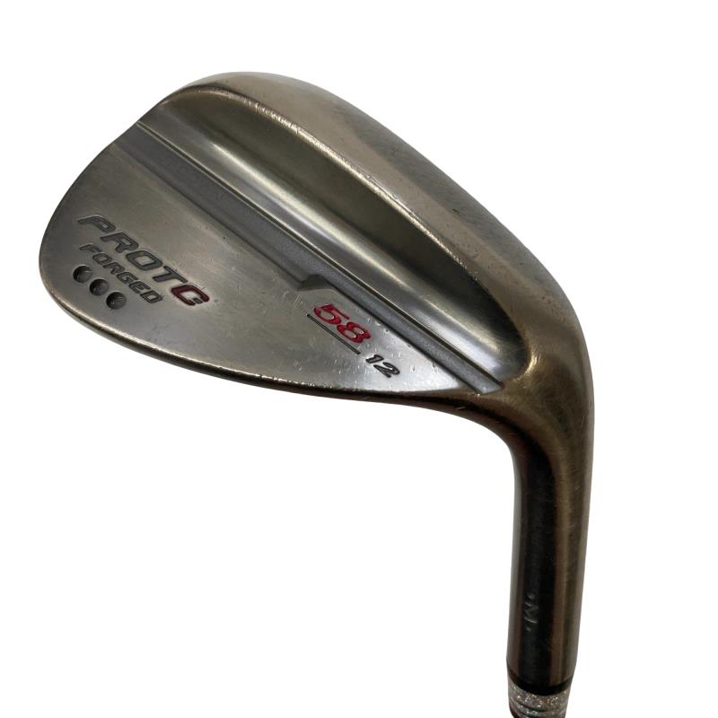 【中古】 PROTO-CONCEPT PROTO-CONCEPT FORGED WEDGE(メッキ) 58°/12° ウェッジ WG リシャフト (フレックスその他) メンズ 男性用 右利き 右用 Cランク ゴルフクラブ