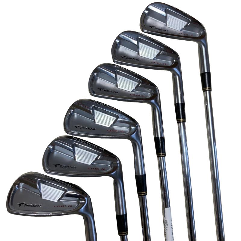 【中古】 ブリヂストン TOURSTAGE X-BLADE CB(2008) 6S アイアン書き割り IR NS PRO 950GH ウェイトフロー (フレックスS) メンズ 成人男性用 右利き 右用 D序列付ける ゴルフ野球クラブ