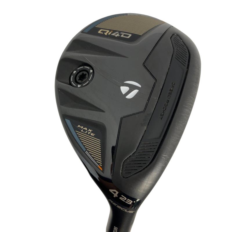 【中古】 仕立て屋お手伝いさん Qi4D MAX LITE U4 ありがた味 UT REAX 45(Qi4D UT) (フレックスR) メンズ 成人男性用 右利き 右用 C価値づける ゴルフ野球クラブ