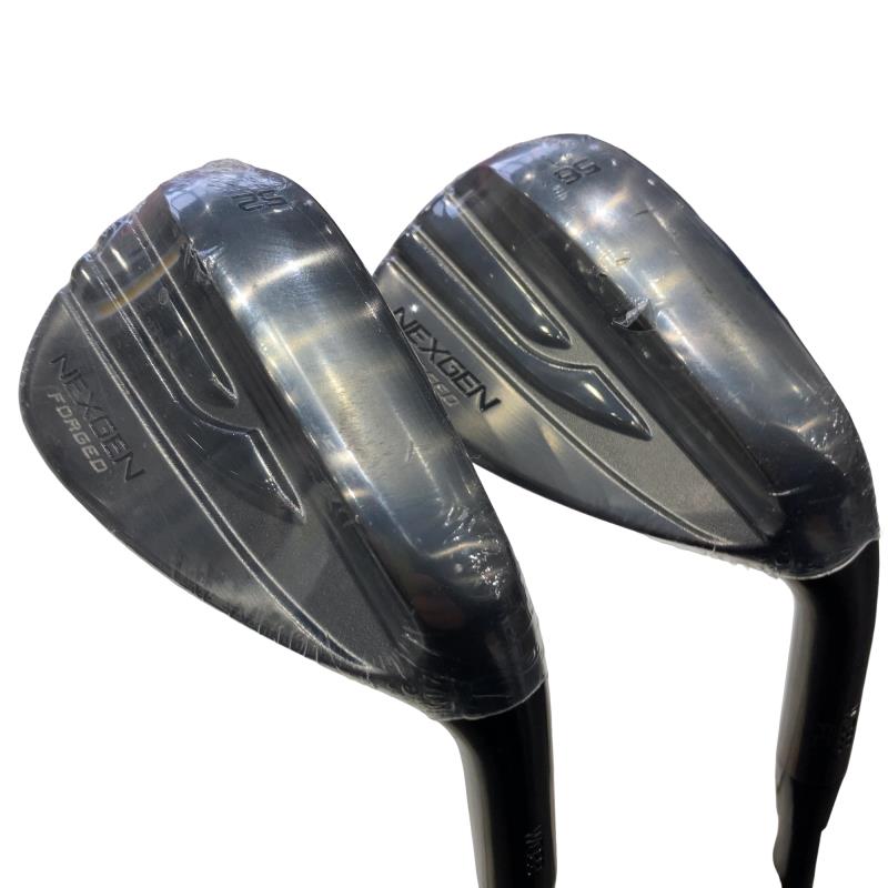 【中古】 ゴルフ共同作業者 NEXGEN FORGED WEDGE DLC Limited 2本書き割り(52°＆56°) ウェッジ WG Dynamic Gold TOUR ISSUE ONYX PCB (フレックスS) メンズ 成人男性用 右利き 右用 A位置づける ゴルフ野球クラブ