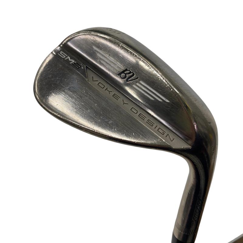 【中古】 タイトリスト VOKEY SPIN MILLED SM8 ブラッシュドスチール 58°/14°K ウェッジ WG リシャフト (フレックスその他) メンズ 男性用 右利き 右用 Cランク ゴルフクラブ
