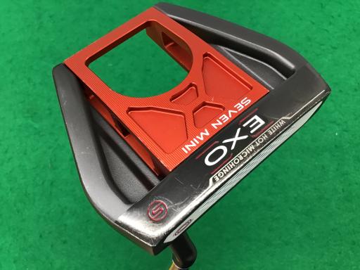 【中古】 オデッセイ EXO SEVEN MINI RED 34in パター PT STROKE LAB (フレックス余分の物) メンズ 成人男性用 右利き 右用 C位置づける ゴルフ野球クラブ