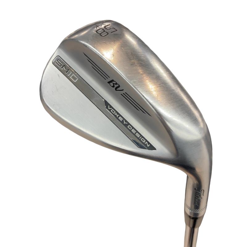【中古】 タイトリスト VOKEY SPIN MILLED SM10 ツアークロム 58°/14°K ウェッジ WG Dynamic Gold (フレックスS) メンズ 男性用 右利き 右用 Cランク ゴルフクラブ
