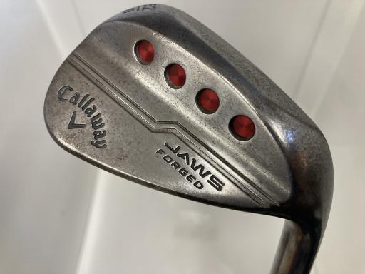 【中古】 キャロウェイ JAWS FORGED 否メッキ(CE制限事項) 52°/10° ウェッジ WG リシャフト (フレックス余分の物) メンズ 成人男性用 右利き 右用 C位置づける ゴルフ野球クラブ