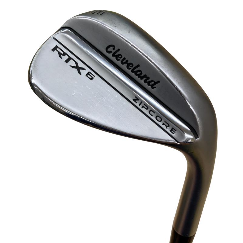 【中古】 クリーブランド Cleveland RTX-6 ZIPCORE ツアーサテン 56°/10° MID ウェッジ WG Dynamic Gold (フレックスS) メンズ 男性用 右利き 右用 Cランク ゴルフクラブ
