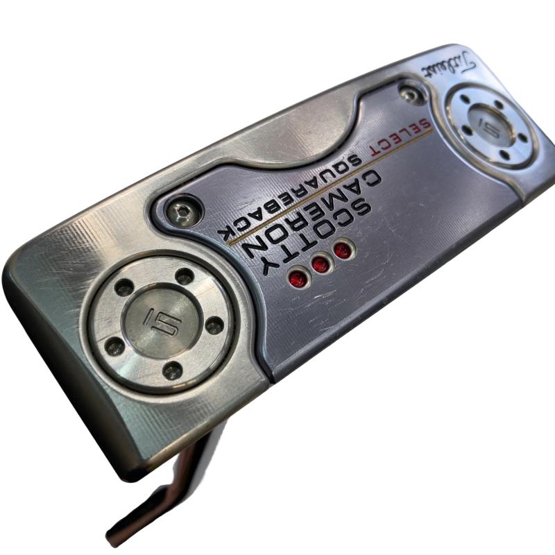 【中古】 タイトリスト SCOTTY CAMERON select SQUAREBACK(2018) 34インチ パター PT スチール (フレックスその他) メンズ 男性用 右利き 右用 Cランク ゴルフクラブ｜ゴルフパートナー 中古クラブ店 24,386円