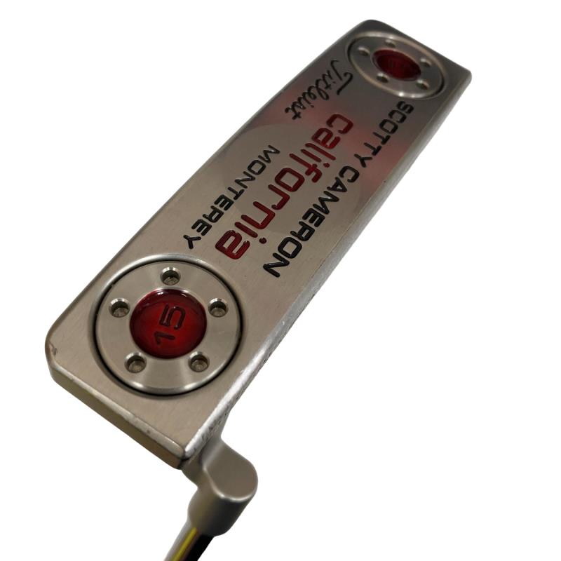 【中古】 タイトリスト SCOTTY CAMERON California MONTEREY(2012) 34in パター PT スチール写真 (フレックス余分の物) メンズ 成人男性用 右利き 右用 C価値づける ゴルフ野球クラブ