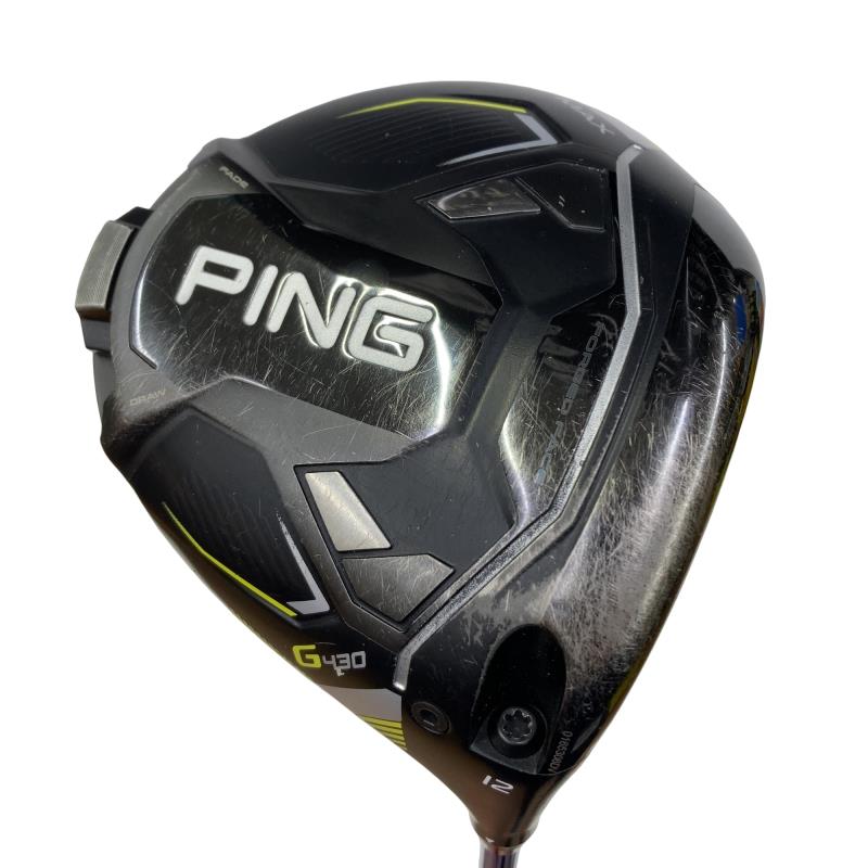 【中古】 ピン G430 MAX 12° １番ウッド DR リシャフト (フレックス余分の物) メンズ 成人男性用 右利き 右用 C位置付ける ゴルフ野球クラブ クラブ-ゴルフ