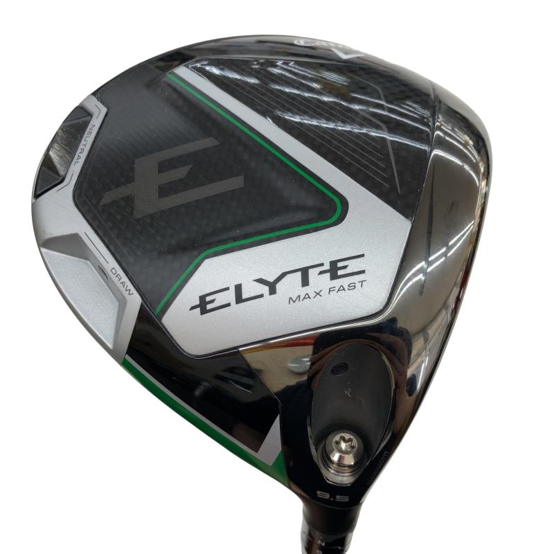 【中古】 キャロウェイ ELYTE MAX FAST  9.5° １番ウッド DR LIN-Q GREEN 40 for CW(ELYTE DR) (フレックスS) メンズ 成人男性用 右利き 右用 C位置づける ゴルフ野球クラブ