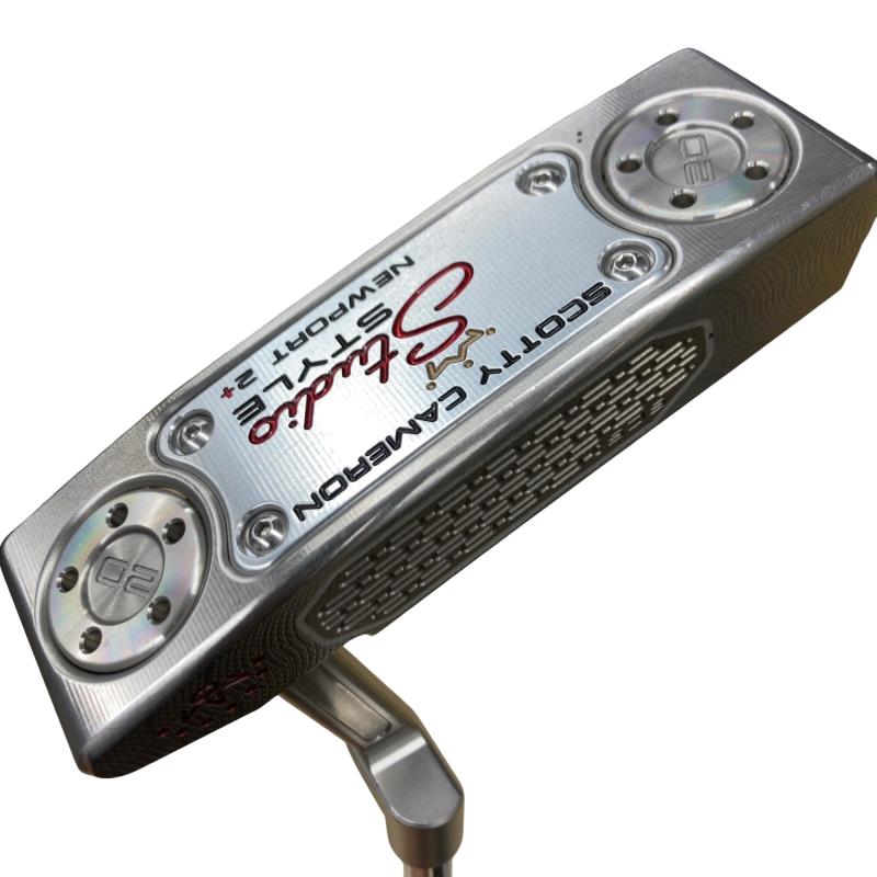 【中古】 タイトリスト SCOTTY CAMERON STUDIO STYLE NEWPORT 2 PLUS(2025) 33in パター PT スチール写真 (フレックス余分の物) メンズ 成人男性用 右利き 右用 B位置づける ゴルフ野球クラブ