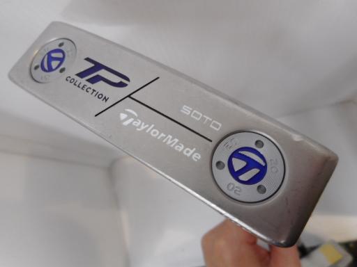 【中古】 テーラーメイド TP COLLECTION HYDRO BLAST SOTO 33インチ パター PT スチール (フレックスその他) メンズ 男性用 右利き 右用 Dランク ゴルフクラブ
