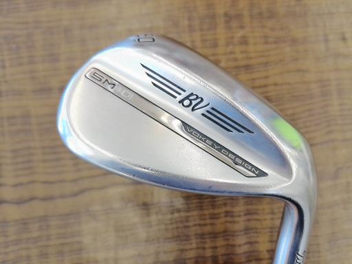 【中古】 タイトリスト VOKEY SPIN MILLED SM10 ツアークロム 60°/04°T ウェッジ WG Dynamic Gold (フレックスS) メンズ 男性用 右利き 右用 Cランク ゴルフクラブ