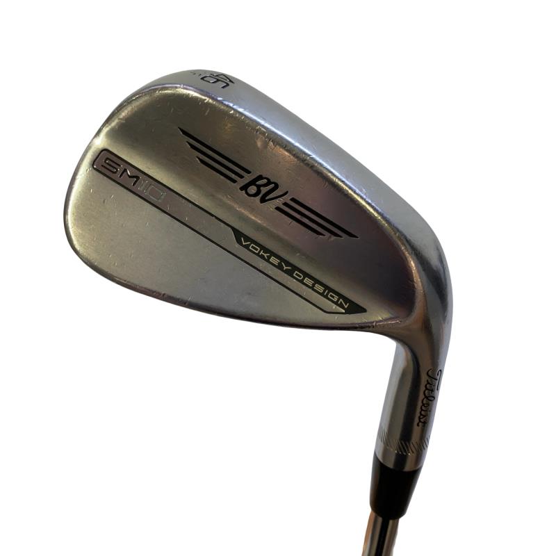 【中古】 タイトリスト VOKEY SPIN MILLED SM10 ツアークロム 46°/10°F ウェッジ WG Dynamic Gold (フレックスS) メンズ 男性用 右利き 右用 Cランク ゴルフクラブ|ゴルフパートナー 中古クラブ店