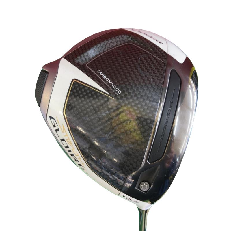 【中古】 テーラーメイド STEALTH GLOIRE+ 10.5° ドライバー DR SPEEDER NX GREEN 50 (フレックスS) メンズ 男性用 右利き 右用 Cランク ゴルフクラブ