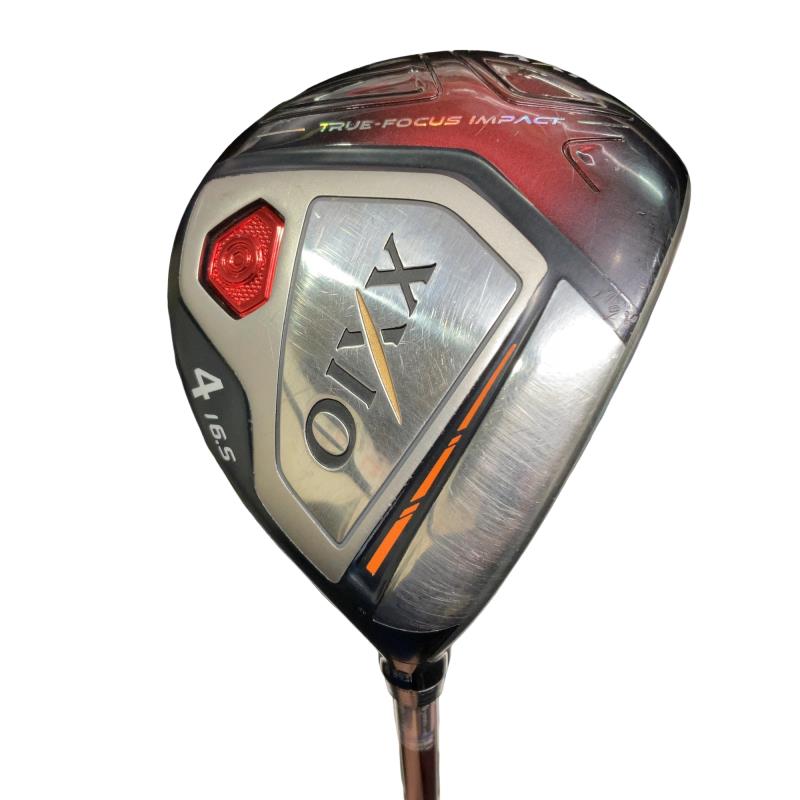 【中古】 ダンロップ XXIO(2018) 4W(レッド) フェアウェイウッド FW XXIO MP1000(フェアウェイ) レッド (フレックスR) メンズ 男性用 右利き 右用 Cランク ゴルフクラブ