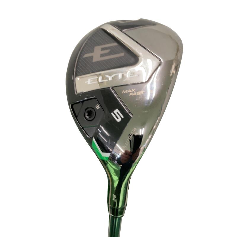 【中古】 キャロウェイ ELYTE MAX FAST U5 ユーティリティ UT LIN-Q GREEN 40 for CW(ELYTE UT) (フレックスR) メンズ 男性用 右利き 右用 Cランク ゴルフクラブ