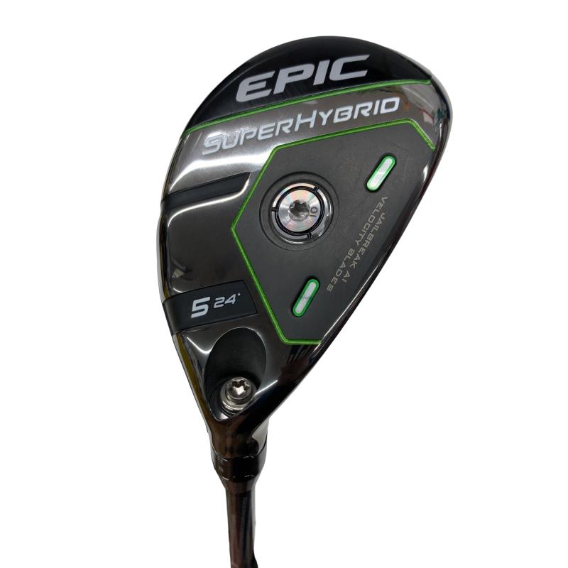 【中古】 キャロウェイ EPIC SUPER HYBRID U5 USA ユーティリティ UT 純正特注シャフト (フレックスR) メンズ 男性用 右利き 右用 Cランク ゴルフクラブ｜ゴルフパートナー 中古クラブ店