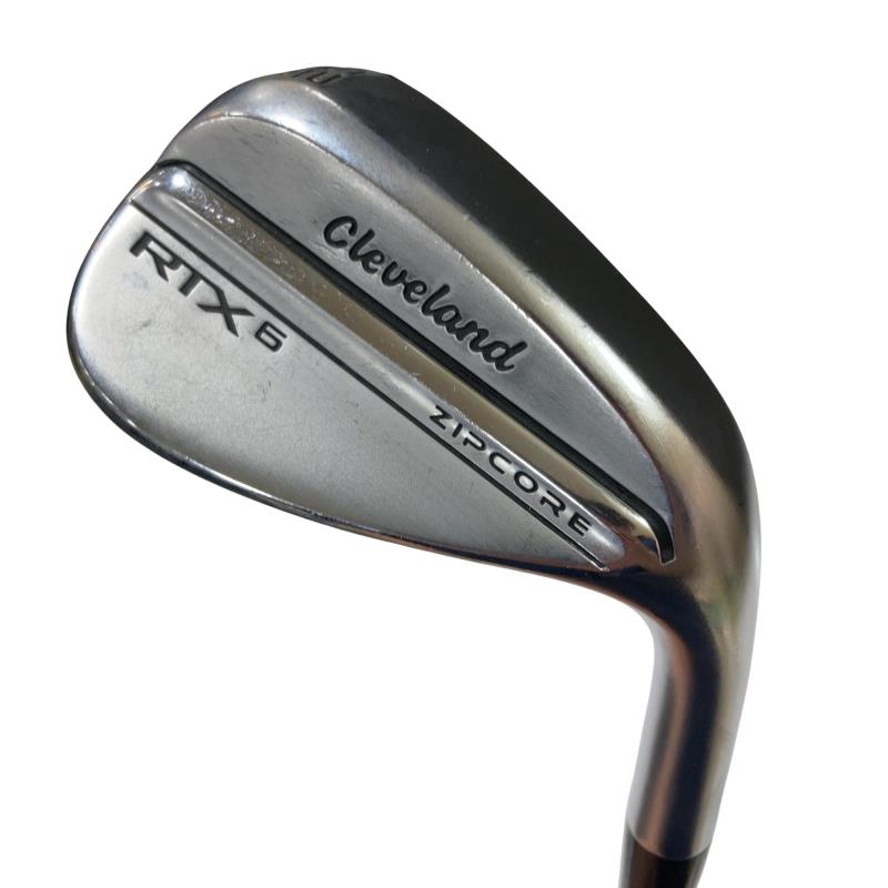 【中古】 クリーブランド Cleveland RTX-6 ZIPCORE ツアーサテン 52°/10° MID ウェッジ WG 純正特注シャフト (フレックスS) メンズ 男性用 右利き 右用 Cランク ゴルフクラブ