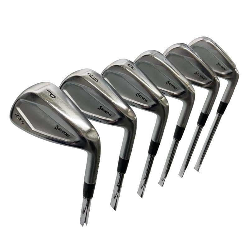 【中古】 ダンロップ SRIXON ZX4 6S アイアンセット IR NS PRO ZELOS 8 (フレックスS) メンズ 男性用 右利き 右用 Cランク ゴルフクラブ