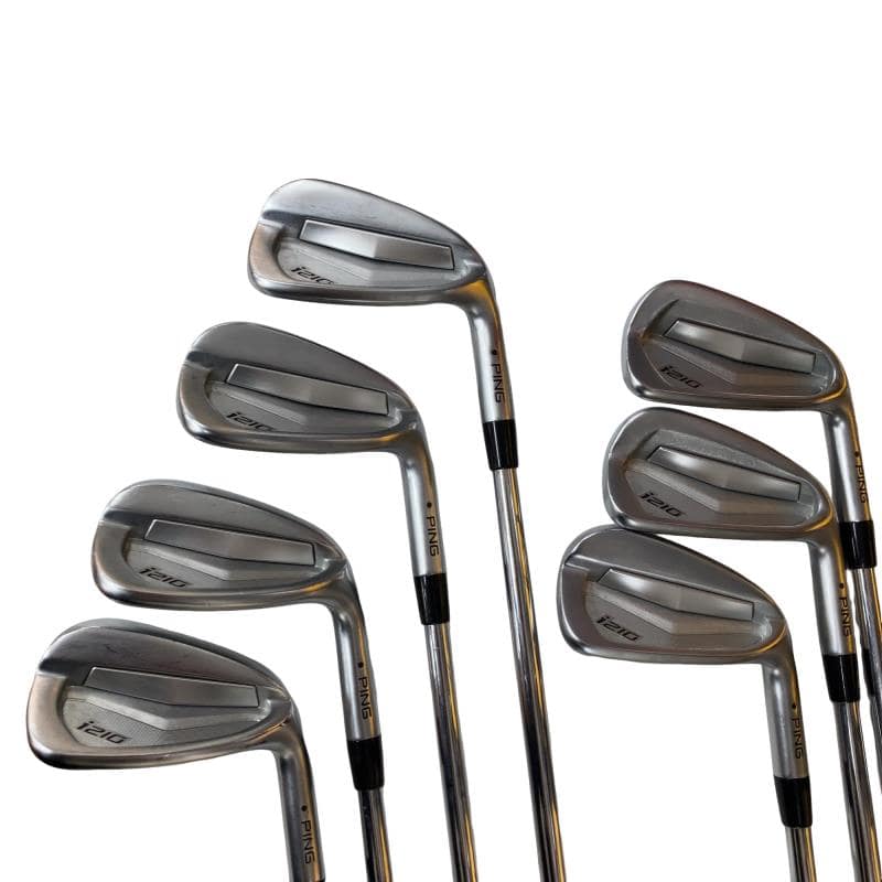 【中古】 ピン i210 9S アイアンセット IR Dynamic Gold (フレックスS) メンズ 男性用 右利き 右用 Dランク ゴルフクラブ|ゴルフパートナー 中古クラブ店