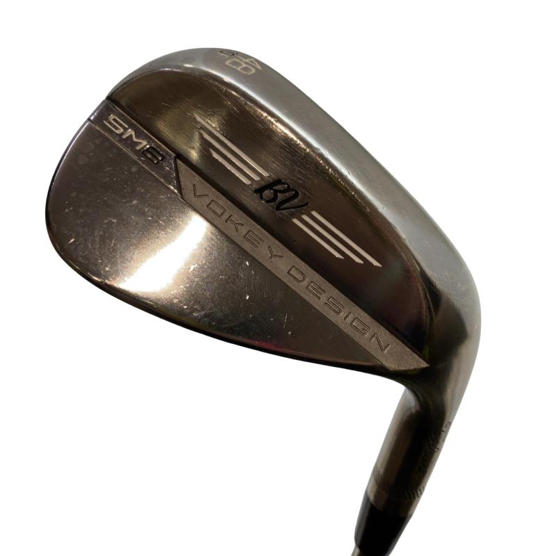 【中古】 タイトリスト VOKEY SPIN MILLED SM8 ブラッシュドスチール 48&deg;/10&deg;F ウェッジ WG NS PRO 950GH neo (フレックスS) メンズ 男性用 右利き 右用 Cランク ゴルフクラブ｜ゴルフパートナー 中古クラブ店