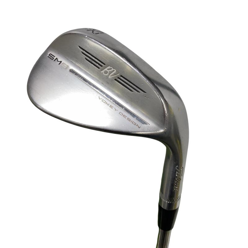【中古】 タイトリスト VOKEY SPIN MILLED SM9 ツアークロム 52°/12°F ウェッジ WG NS PRO 950GH neo (フレックスS) メンズ 男性用 右利き 右用 Cランク ゴルフクラブ