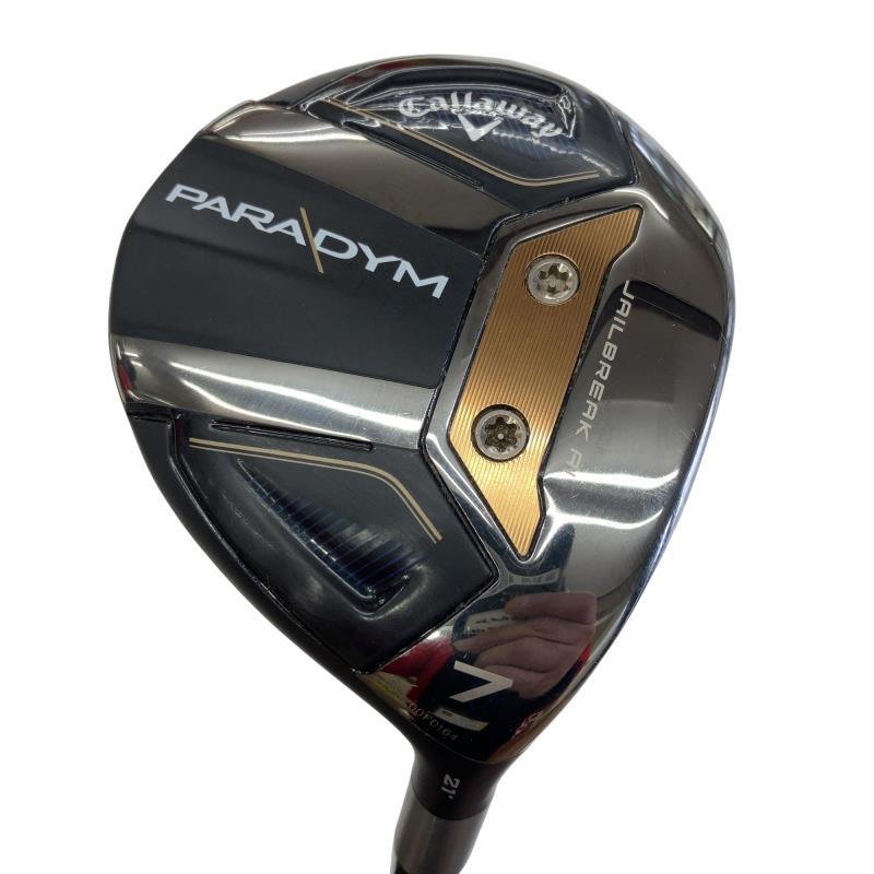 【中古】 キャロウェイ PARADYM 7W フェアウェイウッド FW VENTUS TR 5 for CW(PARADYM FW) (フレックスR) メンズ 男性用 右利き 右用 Cランク ゴルフクラブ