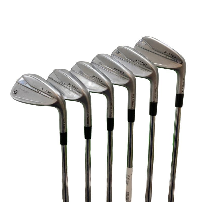 【中古】 テーラーメイド Taylor Made P・790(2021) 6S アイアンセット IR 純正特注シャフト (フレックスS) メンズ 男性用 右利き 右用 Cランク ゴルフクラブ