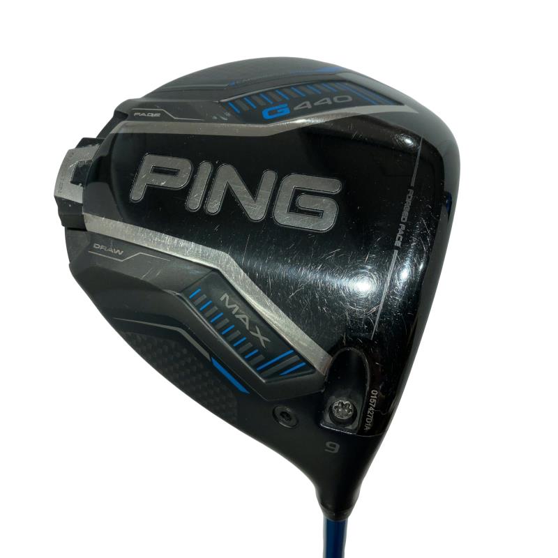 【中古】 ピン G440 MAX  9° １番ウッド DR ALTA J CB BLUE(DR) (フレックスS) メンズ 成人男性用 右利き 右用 C序列付ける ゴルフ野球クラブ