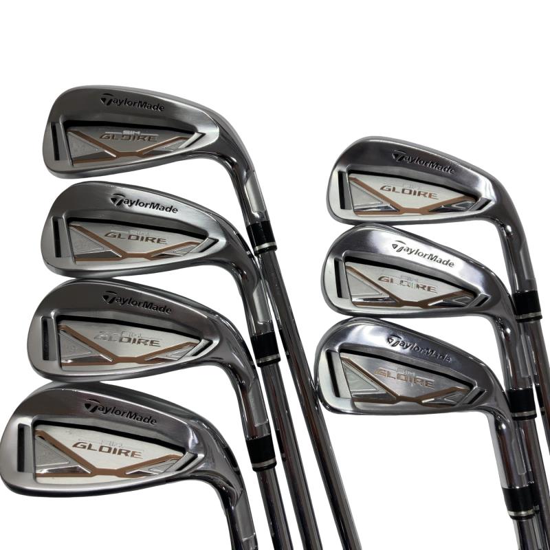 【中古】 仕立て屋お手伝いさん SIM GLOIRE 7S アイアン仕掛ける IR NS PRO 790GH (フレックスS) メンズ 成人男性用 右利き 右用 C価値づける ゴルフ野球クラブ