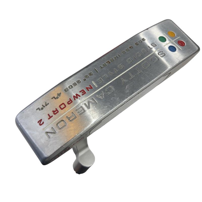 【中古】 タイトリスト SCOTTY CAMERON STUDIO STYLE NEWPORT 2 350G 33インチ パター PT スチール (フレックスその他) メンズ 男性用 右利き 右用 Cランク ゴルフクラブ