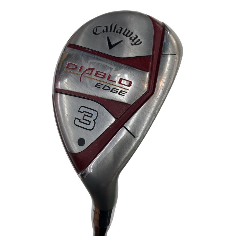 【中古】 キャロウェイ DIABLO EDGE(Red) 3H USA ユーティリティ UT Diablo Edge Hybrid Graphite (フレックスS) メンズ 男性用 右利き 右用 Cランク ゴルフクラブ