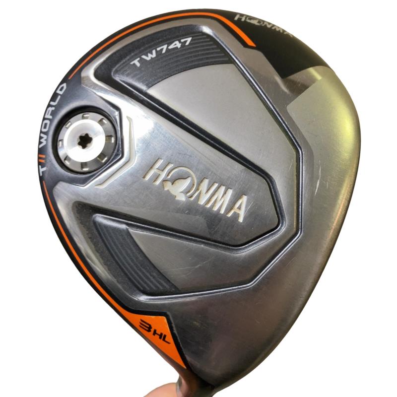 【中古】 本間ゴルフ TOUR WORLD TW747 3HL フェアウェイウッド FW VIZARD FP-6 (フレックスS) メンズ 男性用 右利き 右用 Cランク ゴルフクラブ｜ゴルフパートナー 中古クラブ店